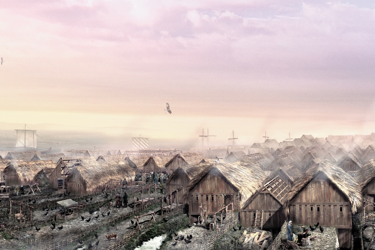 Viking town